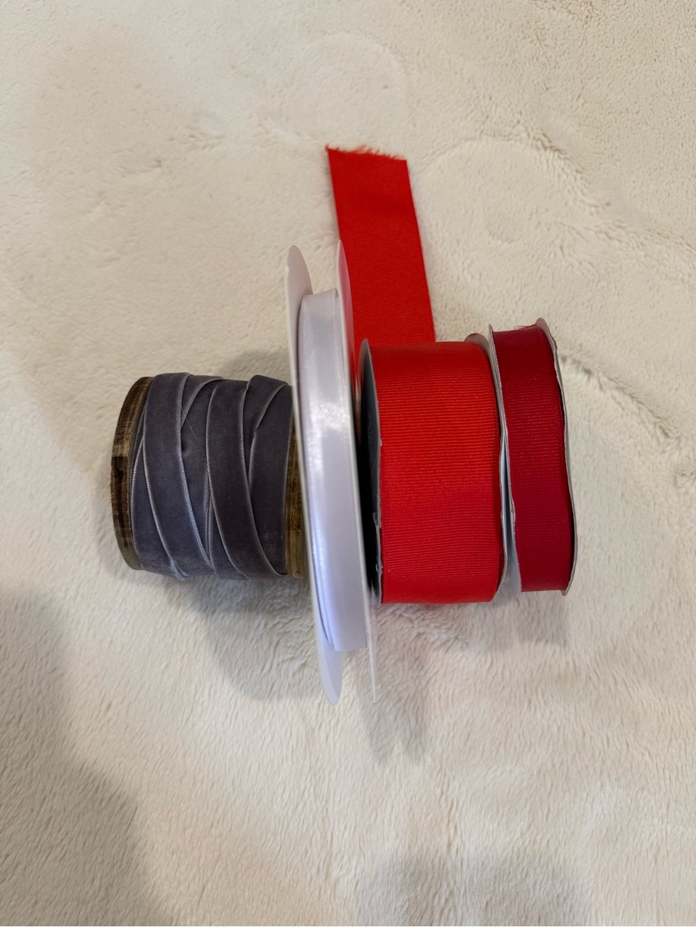 Bundle of Four Rolls of Ribbon